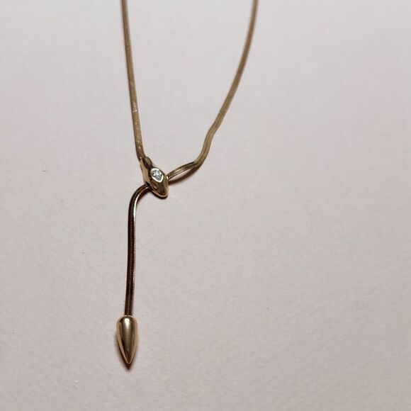 Snake Chain Necklace S950 - Picture 5 of 5